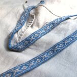 Brettchengewebte Borte aus Wolle , A04_Fv2 - 2