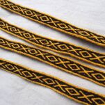 Brettchengewebte Borte aus Wolle , T02_Tv5 - 4