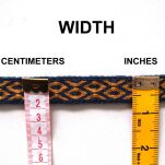 Tablet woven band for historical reenactment, A11_Fv1 - 3