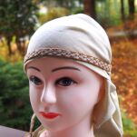 Krajka tabliczkowa – opaska na głowę, czółko, T33_Fv1 - 2