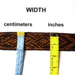 Tablet woven belt for historical re-enactment and LARP, D39_Tv3 - 3