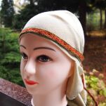 Krajka tabliczkowa – opaska na głowę, czółko, T13_Fv1 - 2