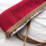 Brettchengewebte Borte aus Leinen, C01_Lv1 - 3