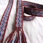 Tablet woven belt for historical re-enactment and LARP,  B07_Tv4 - 2