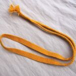 Handwoven woolen headband, tabby weave, RH01_Tv1 - 4