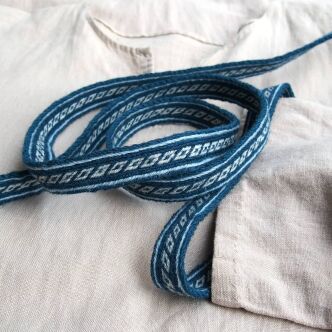 Krajka tkana na tabliczkach, wzór z Osebergu, A02_Tv1