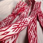 Tablet woven belt for historical re-enactment and LARP,  D44_45_Tv1 - 3