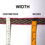 Tablet woven band for historical reenactment, Birka inspired, C01_Tv1 - 3