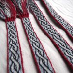 Tablet woven band for historical reenactment, Birka inspired, C01_Tv1 - 5