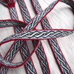 Tablet woven band for historical reenactment, Birka inspired, C01_Tv1 - 4