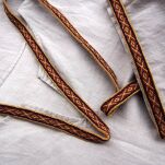 Brettchengewebte Borte aus Wolle, T03_TFv1 - 2