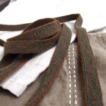 Brettchengewebte Borte aus Wolle, T02_Tv6 - 2