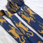 Krajka tabliczkowa pas z motywem smoka, E14_Fv1 - 4