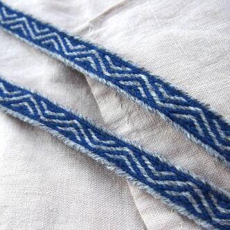 Brettchengewebte Borte aus Wolle, T11_Tv2