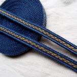 Tablet woven trim with Oseberg pattern, A02_Fv1 - 2