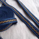 Tablet woven trim with Oseberg pattern, A02_Fv1 - 4