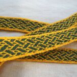 Tablet woven belt for historical re-enactment and LARP, Birka inspired, C05_Tv3 - 3