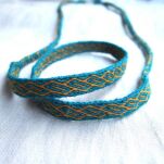 Tablet woven headband for historical reenactment, T21_Fv1 - 4