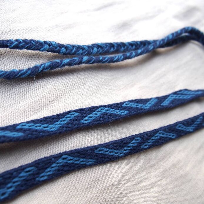 Krajka tabliczkowa – opaska na głowę, czółko, T36_Fv1