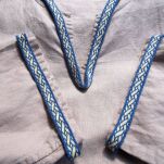 Brettchengewebte Borte aus Wolle, C04_Fv1 - 2