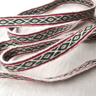 Brettchengewebte Borte aus Wolle , T01b_Tv2