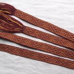 Tablet woven belt for historical re-enactment and LARP, D28_Tv2 - 4