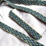 Tablet woven belt for historical re-enactment and LARP,  A20_Tv1 - 4