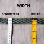 Tablet woven belt for historical re-enactment and LARP,  A20_Tv1 - 3