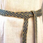 Tablet woven belt for historical re-enactment and LARP,  A20_Tv1 - 2
