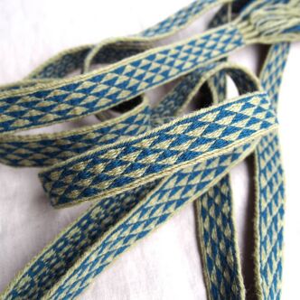 Tablet woven belt for historical re-enactment and LARP,  A20_Tv1