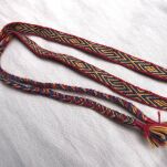 Krajka tabliczkowa – opaska na głowę, czółko, wzór z Vestrum, T16_Fv1 - 2