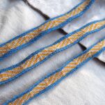 Brettchengewebte Borte aus Wolle , A33_Fv3 - 3