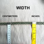 Brettchengewebte Borte aus Wolle, T02_Tv4 - 3