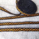 Brettchengewebte Borte aus Wolle , T07_Tv4 - 3