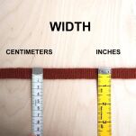 Opaska na głowę w splocie płóciennym, czółko,  kolor do wyboru, RH01_Tmix - 3