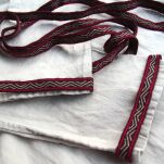 Brettchengewebte Borte aus Wolle, T11b_Tv1 - 2