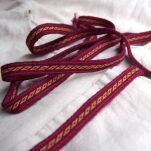 Tablet woven band, Oseberg pattern,  A02_Fv2 - 2