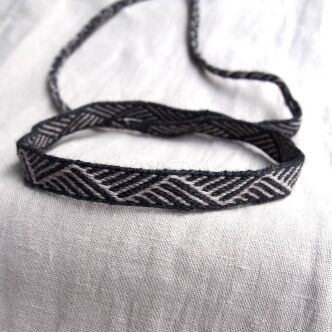 Krajka tabliczkowa – opaska na głowę, czółko, T20_Fv4